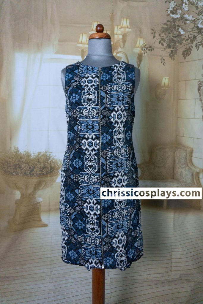 Stylist Magazine: New Look Abstract Print Zip Front Sleeveless Dress^